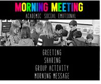 All about Morning Meetings! The structure, the reasons, and the benefits of a class meeting. Great for social emotional learning (SEL), cooperative learning, and social skills. Included are ideas for greeting, sharing, group activity, and morning message. Perfect for Kindergarten, first grade, second grade, third grade, fourth grade, and fifth grade. To learn more about "Morning Meetings", visit www.tunstallsteachingtidbits.com