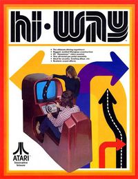 Atari Advertisement / Hi Way Video Game / Retro Computer / Retro Video Game / Vintage Graphic Design / Arrows ) #videogamejobs