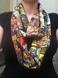 Marvel Comics infinity scarf