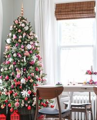 Déco sapin de Noël rose et or : mes idées et inspirations | My Blog Deco