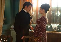 Mr. Collins' disastrous proposal to Lizzie - Matt Smith - - Parson Collins- Lily James - Lizzie Bennet - Elizabeth Bennet - Pride and Prejudice and Zombies