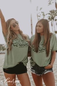 Alpha Chi Omega Fun PR Tee | Emerson Coast | Sorority Shirts | Custom T-shirts | Greek Apparel | Sorority T-shirts |