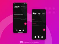 Dark mode XD login-signup screens created by Shashank Mahajan The post Dark mode Free Adobe XD login-signup screens appeared first on FreeDune.