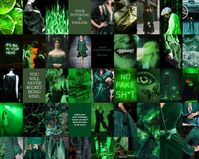 Emerald Neon Green Aesthetic Wall Collage Kit Green Obsidian - Etsy Russia