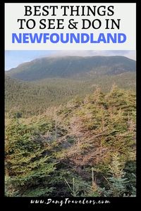 The most beautiful places to see and best things to do in Newfoundland Canada including Gros Morne National Park, Twillingate, Quidi Vidi, Terra Nova National Park, and St. John's. Use this two week itinerary to plan your trip to Newfoundland! You'll see historic lighthouses, #Canada #Newfoundland #traveldestinations #CanadaTravel