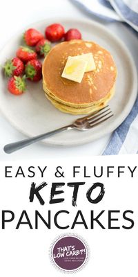 The Best Keto Pancakes recipe that has ever been made in our household! Made with just 6-ingredients this keto pancake mix is so easy to whip together. Sunday morning pancakes will become a normal here on out. #Keto #KetoRecipes #KetoDiet #Recipes #LowCarb #LowCarbRecipes