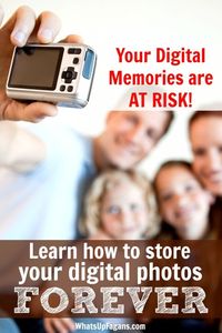 Oh my gosh! I NEED to do this! I had no idea that jump drives and hard drives were not the best way to store digital photos! I want to keep all my family history and memories forever.