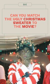 Take the quiz: Can you match the ugly Christmas sweater to the movie?