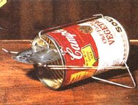 Make a homemade mouse trap from an old soup can. A classic article from the MOTHER EARTH NEWS archives.