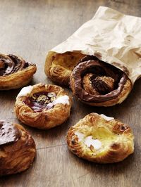 Danish wienerbrød, a Danish pastry, sometimes abbreviated Danish especially in the USA, is a viennoiserie pastry, of Viennese origin, which has become a specialty of Denmark and neighboring Scandinavian countries.