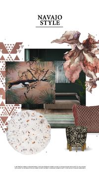 Tribal patterns, fringing, geometric yet organic motifs