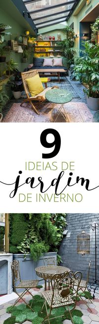 Jardins de inverno inspiradores! Confira todos os ambientes e faça você mesmo em casa. #paisagismo #jardim #garden #saladeestar #livingroom #plantas #plants #casavogue