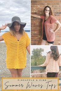 Crochet the Summer Waves Tunic: Adult Sizes - Crafting for Weeks