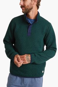 Forest Charcoal Corbet Reversible Pullover | Marine Layer