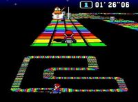 Super Mario Kart Rainbow Road :)