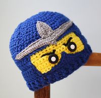 free shipping,Crochet Pattern for Children's Cartoon LEGO Ninjago Hat,baby Photography prop 100% cotton-in Hats & Caps from Apparel & Accessories on Aliexpress.com | Alibaba Group