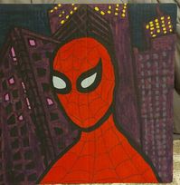 Check out this item in my Etsy shop https://www.etsy.com/listing/1188769986/hand-painted-marvel-spider-man-artwork