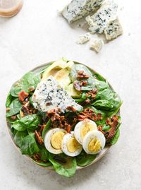 Killer Spinach Salads with Hot Bacon Dressing