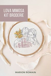 Kit de broderie fleurie LOVA Mimosa | Etsy France