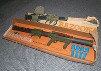 Remco Bazooka toy from 60s/ebay