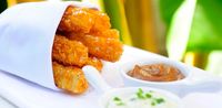 Receta de Papas crocantes con copos de maíz - Clarín.com