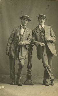 From Tom Philips's book "Menswear"