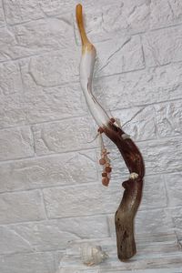 Hand Painted Talking Sticks, 2 natural magic stones. Bohemian Shelf Decoration, Home Beach Decor Sticks, Natural Driftwood, Painted Driftwood Sticks, Magical Pagan Wands ,