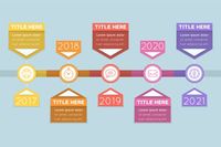 Timeline infographic collection theme Fr... | Free Vector #Freepik #freevector #business #template #infographics #chart