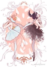 Crow and Duck by unluckyclover