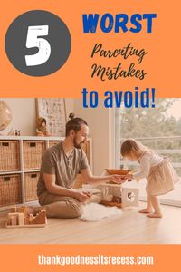 Here’s my top 5 list of the worst parenting mistakes to avoid. There are great tips to ensure you’re making the right choices as a parent. Click on the link and find out for yourself! #parentingadvice #parentingmistakestoavoid #momhacks #parentinghacks #momlife