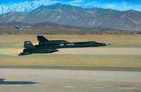 "First Flight of the Blackbird (SR-71) by Stan Stokes