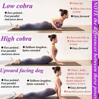 Difference between these 3 poses