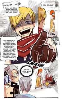Shh son. . .come to Mami I'll teach you the lessons of flirting