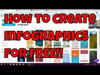 How to make a infographic for FREE - how to design and make infographics - YouTube