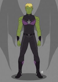 “An MCU-inspired Hulkling with a little more ‘Kree x Skrull’ without departing much from his volume 2 suit ?? ”