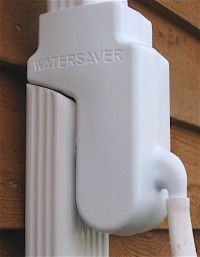 Downspout Diverter for rain barrel.