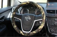 $20.64 Man Camo Flax Car Steering Wheel Covers 15 inch 38CM Four Seasons General - Yellow