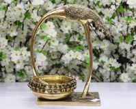 Brass Bird Urli Flamingo Urli Brass Urli Showpiece Centre | Etsy