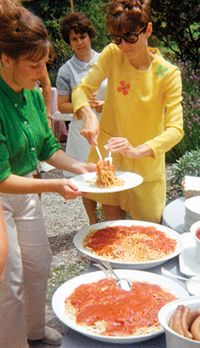 Audrey Hepburn's Spaghetti al Pomodoro recipe shared by her son Luca Dotti.