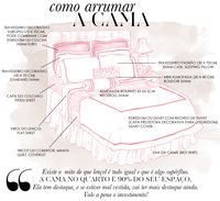 Como arrumar a cama: um guia ilustrado por Natália Giacometti