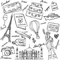 Trouvez des images vectorielles de Travel theme doodle vector set grunge background en HD et des millions d’autres photos, illustrations et images vectorielles de stock libres de droits dans la collection Shutterstock. Des milliers de nouvelles images de grande qualité ajoutées chaque jour.