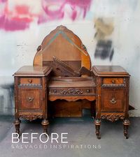Vanity transformed to nightstands