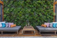 If you’re looking for a greener aesthetic outside of your home, then VistaFolia green wall systems have a lot to offer. Thanks to advances in engineering and manufacturing, it is often difficult to distinguish between a faux plant and the real thing today. As a result, with VistaFolia outdoor living walls, there is no reason to compromise when it comes to appearance and feel.