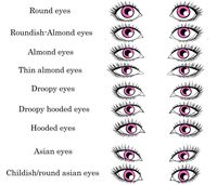 Eye shapes