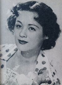 Sumi Rieko (角梨枝子) 1928-2005, Japanese Actress