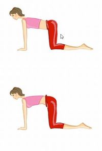 Gym après accouchement : un exercice à faire pour le dos // #exercicesgym #exercicedos #dos #rééducation #exerciceausol #musculation #stretching