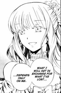 Pandora Hearts - Sharon Rainsworth. This is the perfect Sharon quote.