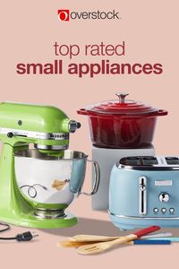 Create your dream kitchen with top rated appliances from Overstock. Shop daily deals on slow cookers, mixers, coffee makers, and more, with free shipping on every order.* #appliances #kitchen #overstock