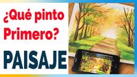 5 TIPS para aprender a PINTAR PAISAJES?🎨 ¿Cómo pintar un paisaje?