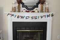 Friendsgiving banner, Friendsgiving decorations